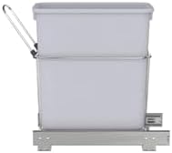 REV-A-SHELF Chrome Steel Pullout Waste Container