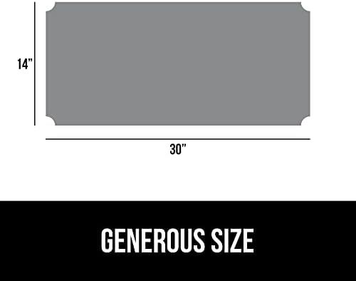 GORILLA GRIP ShelfGuard Wire Shelf Liner, Set of 5, 14x30 Clear