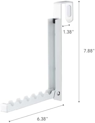 YAMAZAKI Home Smart Over The Door Hooks - Folding Hanging Coat Rack - 1-Hook ...