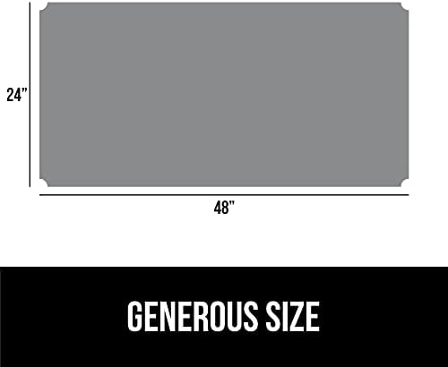 GORILLA GRIP ShelfGuard Wire Shelf Liner, Set of 4, 24x48 Clear