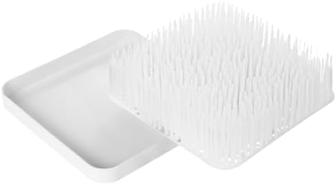 Boon Grass Countertop Drying Rack For Kitchen, Plastic - Winter White