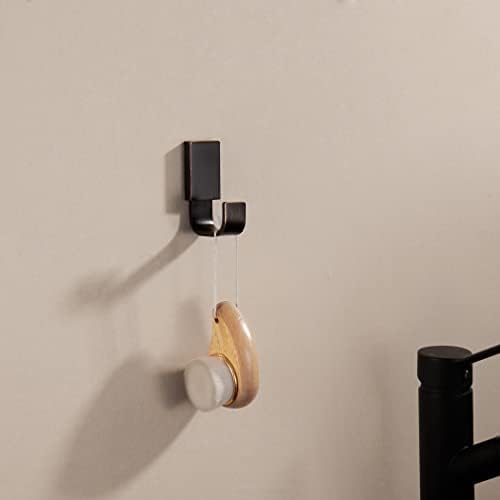 BigBig Home Bronze Towel Hooks, Bathroom Robe Hooks Oil Rubbed, Bath Farmhous...