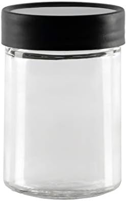 AllSpice 3” Glass Spice Jars 3 fluid ounces- 18 pack