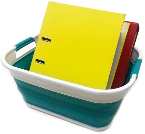 SAMMART 17.5L (4.6 Gallon) Collapsible/Foldable/Pop Up/Portable Washing Tub, ...