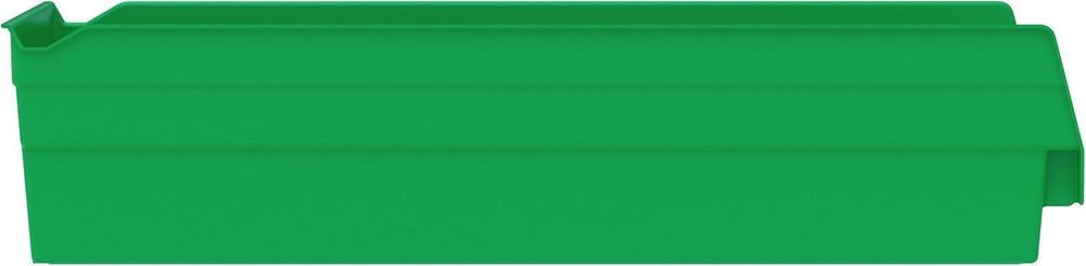 Akro-Mils 30138 Heavy Duty Plastic Shelf Bins, 18"x 6.5"x 4", ...