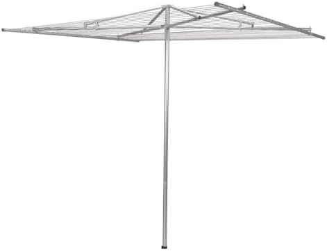 Household Essentials 17130-1 Rotary Outdoor Umbrella Drying Rack | Aluminum |...