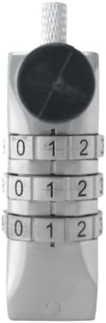 72/66 66mm Stainless Steel Combination Padlock, Weather-Resistant Rust-Proof ...