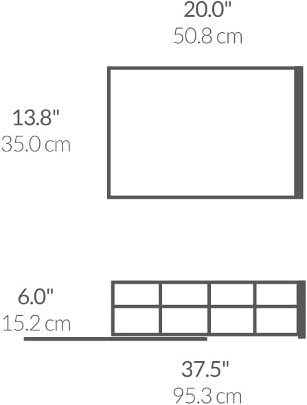 simplehuman 14 inch Pull-Out Cabinet Organizer, Heavy-Gauge Steel Frame, gray