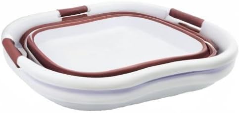SAMMART 40L (10.5 gallon) Collapsible Plastic Laundry Basket - Foldable Pop U...