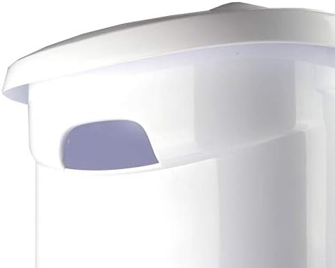 Sterilite Ultra Wheeled Laundry Hamper with Lid, Handle and Wheels for Easy R...