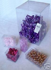 50 PCS 7x5x9" Clear Plastic PVC Boxes, Tuck top and Bottom