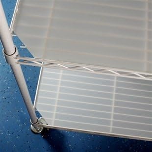 14" x 42" Translucent Wire Shelf Liners, 4 Count