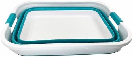 SAMMART 41L (10.8 gallons) Collapsible Plastic Laundry Washing Tub/Basket-Fol...