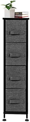 Furniture Home Furnishing Plaza Narrow Dresser, Vertical Storage Unit with 4 ...