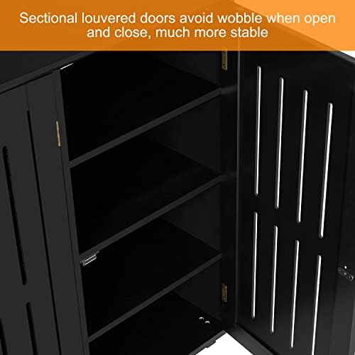 Topeakmart Shoe Rack Frees Standing Storage Organize for Living Room Black