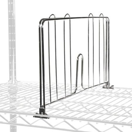 SI Shelving Inc. 21" d x 9" h Divider for Wire Shelving - 4 Pack