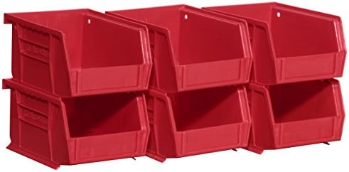 Akro-Mils 30210 AkroBins Plastic Storage Bins, Space-Saving Stackable Bins fo...