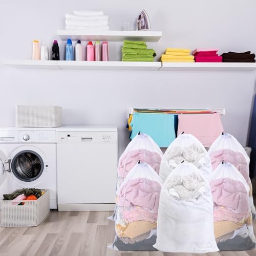 Berlune 30 Pack Large Mesh Laundry Bags