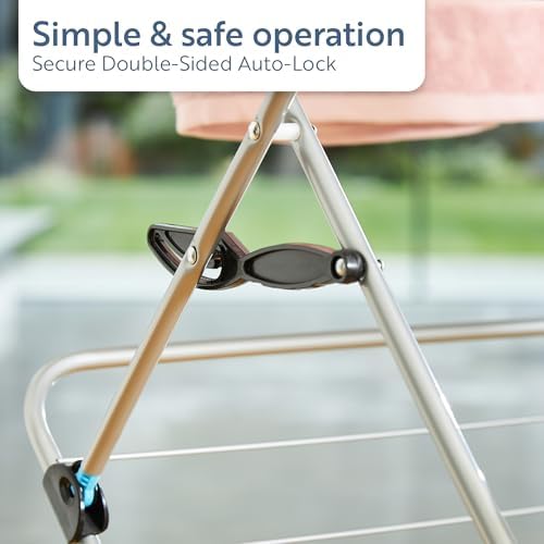 Minky Homecare 3 Tier Plus Indoor and Outdoor Portable Clothes Drying Rack - ...