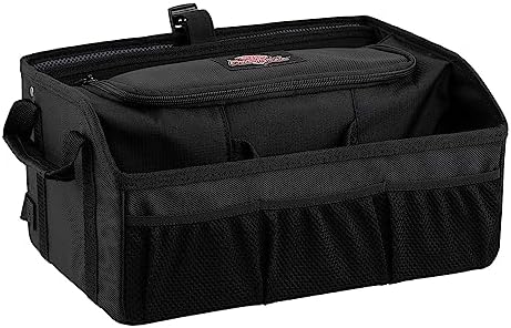 Bucket Boss - AutoBoss Mobile Office Auto Organizer, Auto Boss (AB30010) , Black