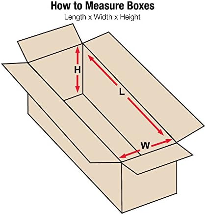 AVIDITI 14 x 7 x 7 Corrugated Cardboard Boxes, Long 14"L x 7"W x 7&...