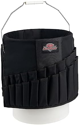 Bucket Boss Wrench Boss Bucket Tool Organizer in Black, AB30020