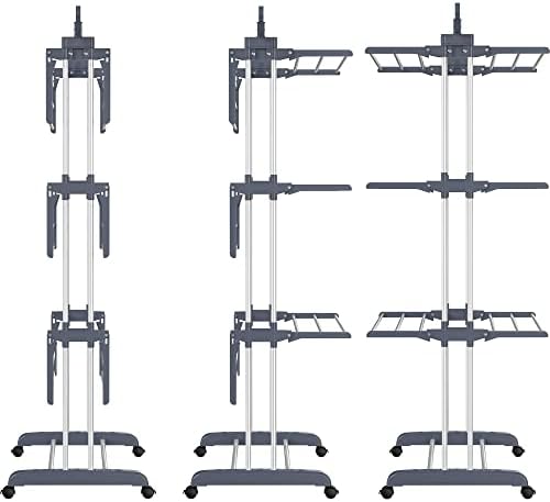 HOMIDEC Clothes Drying Rack, 4-Tier(67.7" H) Foldable Drying Rack Clothing