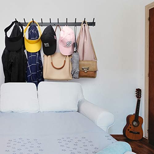 WEBI Coat Rack Wall Mounted,8 Coat Hooks for Hanging Coats,24" Heavy Dut...