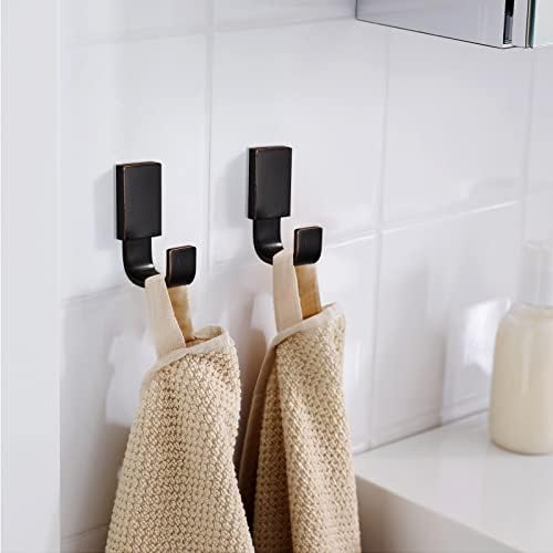 BigBig Home Bronze Towel Hooks, Bathroom Robe Hooks Oil Rubbed, Bath Farmhous...