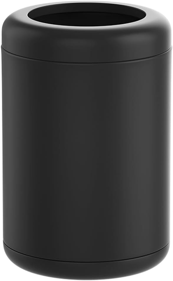 10L/2.6GAL Black Bathroom Trash Can