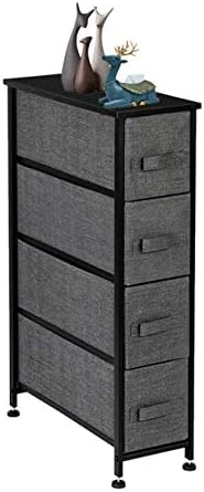 Furniture Home Furnishing Plaza Narrow Dresser, Vertical Storage Unit with 4 ...