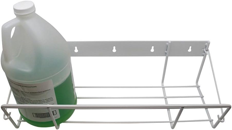 Wall Mount Jug Storage Rack – Heavy Duty Wire Organizer for 1 Gallon Jugs – S...