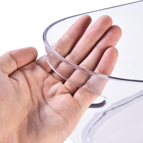 OBTANIM 2 Pack Clear Acrylic Ice Buckets Large Champagne Drink Cooler Storage...