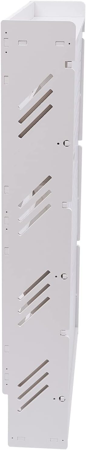 DYRABREST Ultra-Thin Narrow Shoe Cabinet with 3 Flip Drawers,White