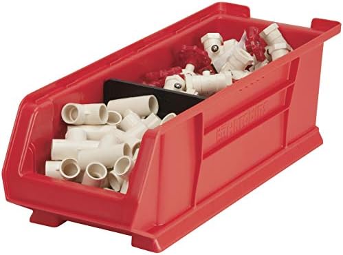 Akro-Mils 30284 Super-Size AkroBins Plastic Storage Bins, Space-Saving Stacka...