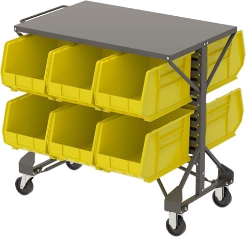 Akro-Mils 30260 AkroBins Plastic Storage Bins, 18"x11"x10", St...