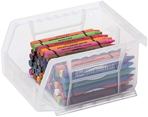 Akro-Mils 30210 AkroBins Plastic Storage Bins,Space-Saving Stackable Bins for...