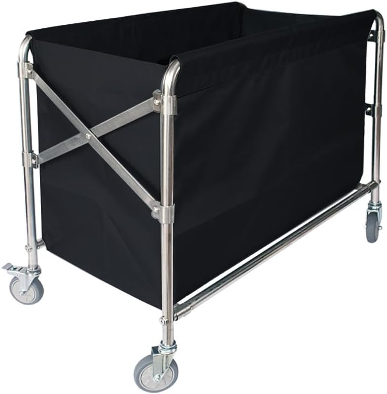 Industrial Collapsible Laundry Cart with Wheel 12 Bushel (400l)