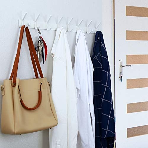 WEBI Coat Rack Wall Mounted,8 Hooks,24" Long,Coat Hooks Wall Mount,Wall ...