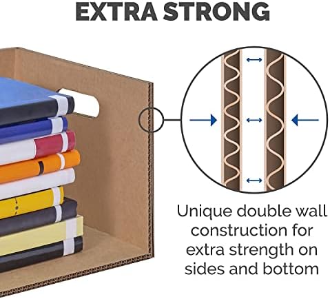 Bankers Box 20-Pack Small Classic Moving Boxes with Reinforced Handles
