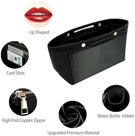 ZTUJO Purse Organizer Insert For Handbag & Tote Shaper,Tote Bag Organizer...