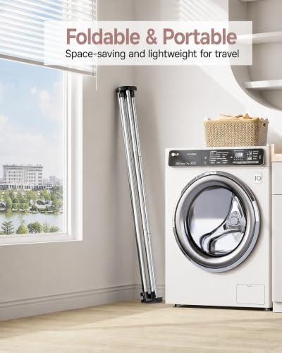 TOOLF Clothes Drying Rack Foldable, Portable Clothes Rack for Travel
