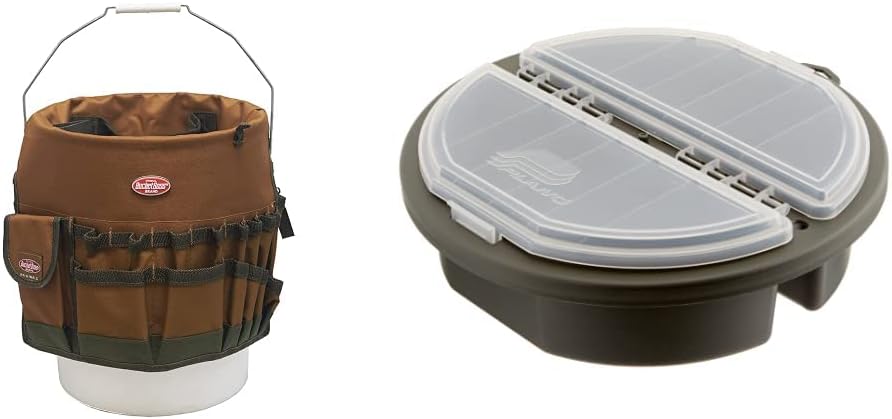 Bucket Boss The Bucketeer Bucket Tool Organizer in Brown, 10030 and Plano 5 G...