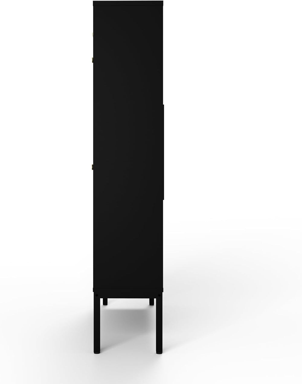 XIAO WEI Shoe Cabinet, Shoe Storage Organizer Cabinet with 2 Flip Wavy Line D...
