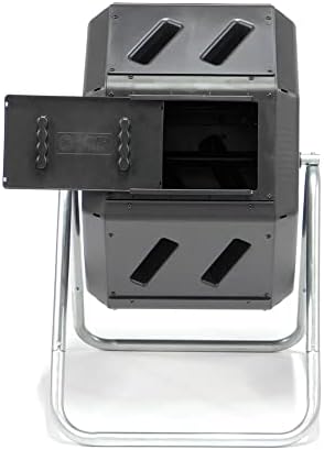 FCMP Outdoor IM2000 Tumbling Composter Canadian-Made, 100% Recycled Resin - O...