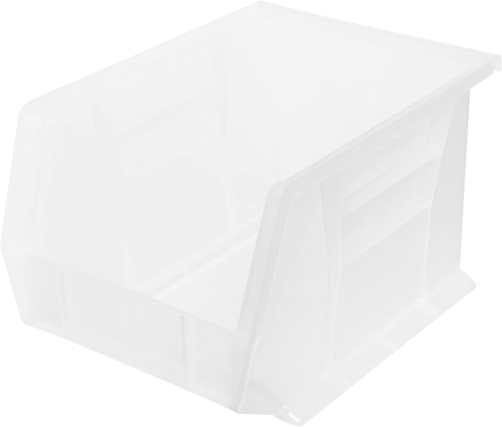 Akro-Mils 30239 AkroBins Plastic Storage Bins, 11"x8"x7", Clea...