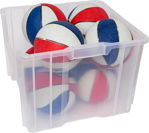 Akro-Mils Stak-N-Store Stackable Storage Bins, 17.5"x16.5"x12.5&quo...