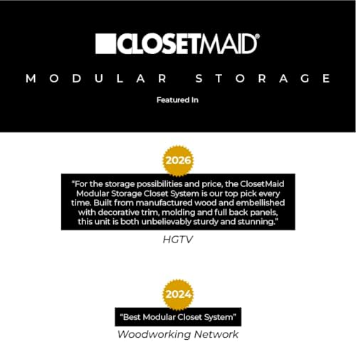ClosetMaid Modular Storage 21.38-inch W 3-Shelf Storage Cabinet with Doors, W...