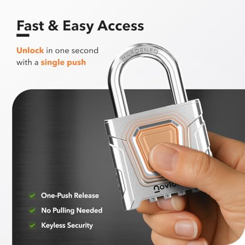 Outdoor Combination Lock, Weatherproof, Large Heavy Duty Padlock