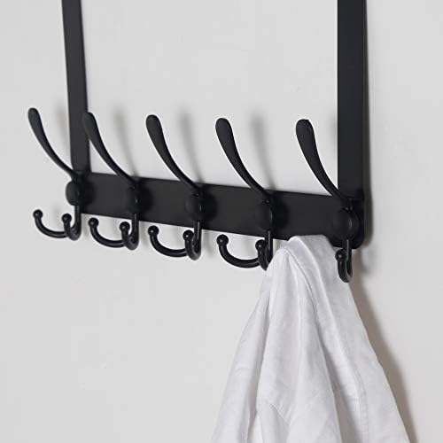 Dseap Over The Door Hook Hanger - Fits 1 3/8" to 1 3/4" Standard Do...